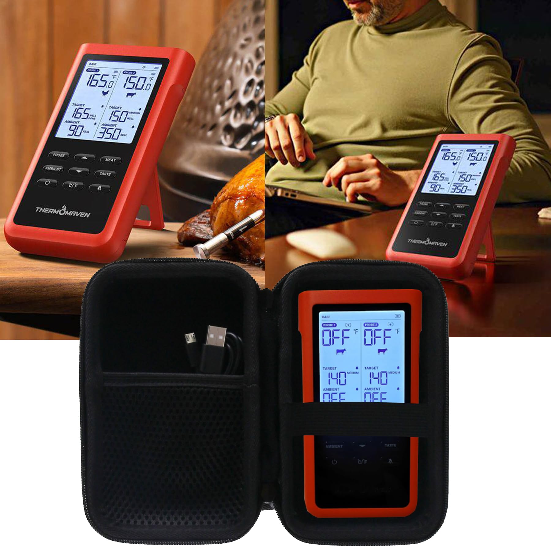 Amazon.com : WERJIA Hard Case Compatible with ThermoMaven x2