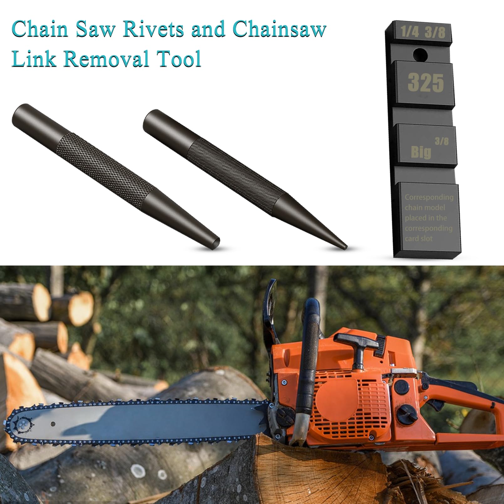 chainsaw chain repair master link pocket breaker