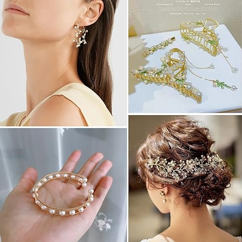 Miniatura 6 de 328 pies Alambre artesanal calibre 26 Alambre de joyería 100M0.016 in chapado en oro fino alambre de latón alambre de metal suave a granel para la