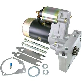 SBC BBC GM Compatible with Chevy High Torque Mini Racing Starter 3HP OSGR 2.0KW PSL100 18493