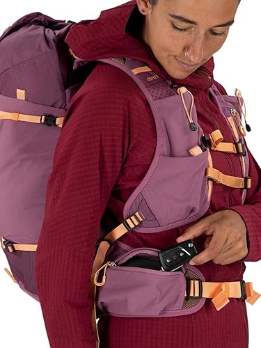 Miniatura 12 de Osprey Tempest Velocity 20 para mujer, PashminaMelón, Velocidad de tempestad 20