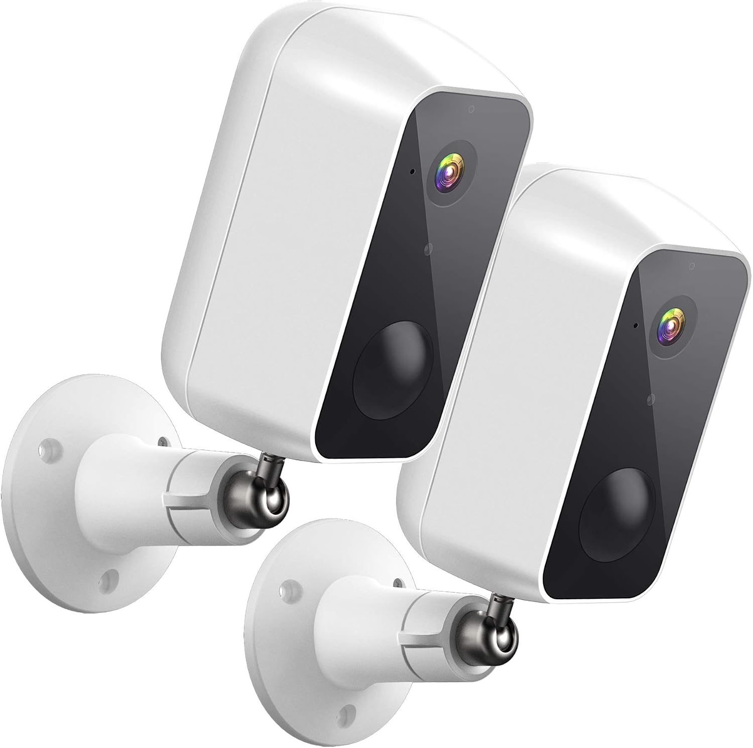 LaView Security Cameras Wireless Outdoor,1080P HD Battery Powered 9600mAh, Outdoor Security Cameras with AI Motion Detection, Night Vision,IP65 Waterproof, Include SD Card & USA Cloud Service