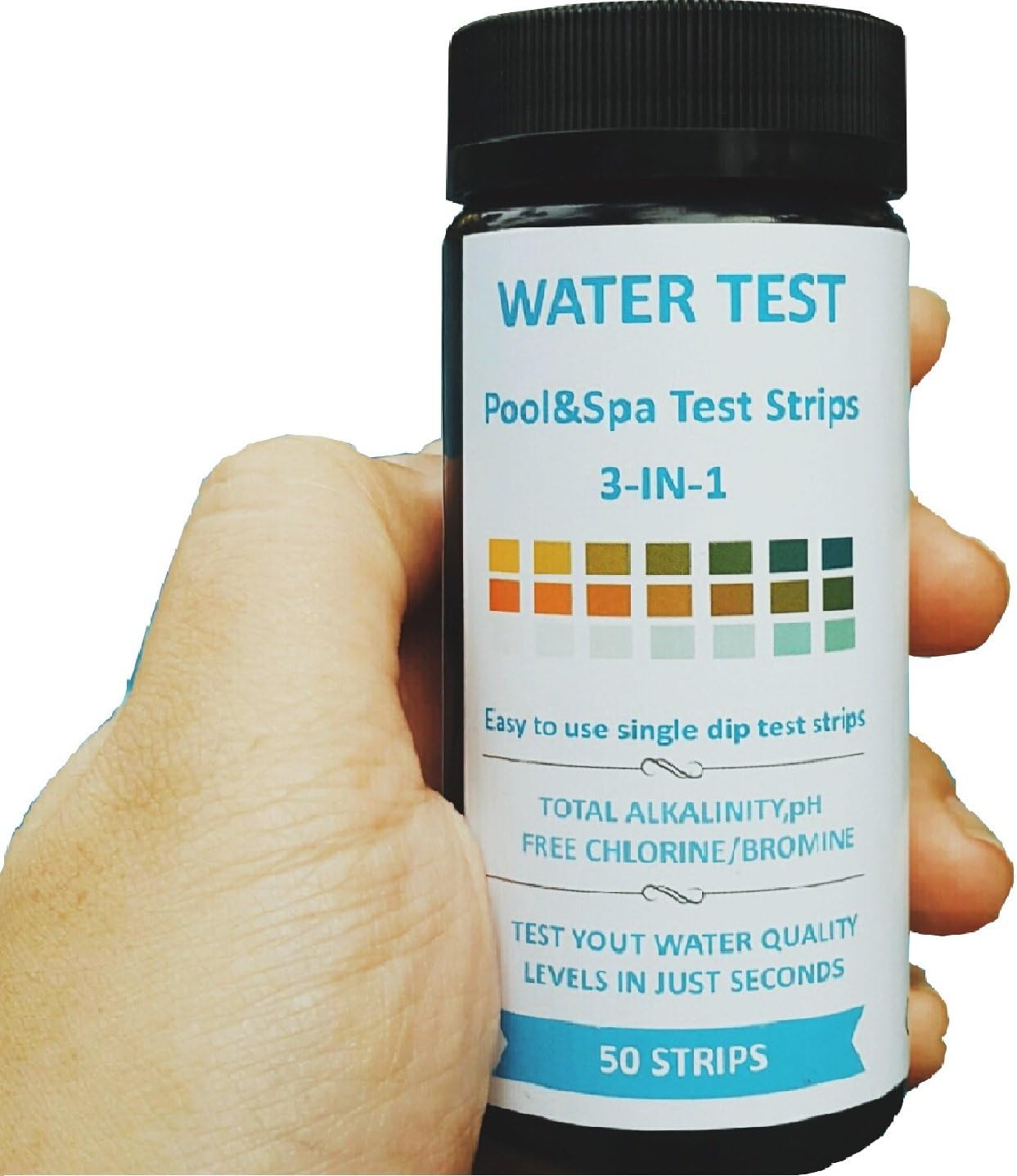 KETO UP 4Way Pool and Spa/Hot tub Test Strips 50ct