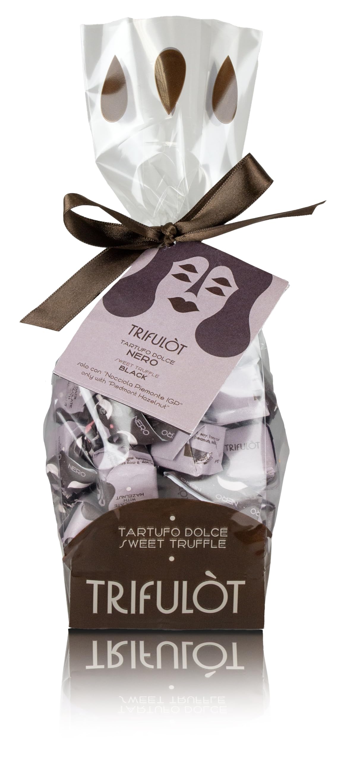 TartufLanghe Tartufi Dolci d'Alba nero Bombones trufas 200 g