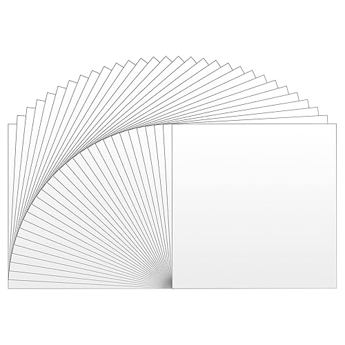 Vista 23 de Huaxing Paquete de 90 láminas de vinilo adhesivo permanente (12 x 12 pulgadas, brillante, mate, metálico) para la mayoría de máquinas de corte y 90