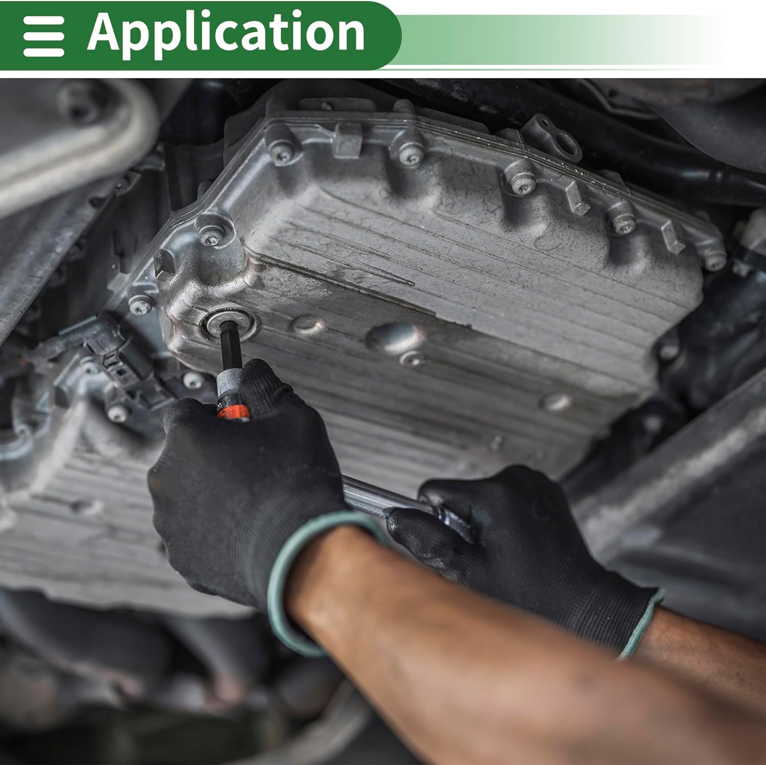 No.111102J210 Engine Oil Pan Oil Pan Sump Transmission Oil Pan for Infiniti G20 Base L4 2.0L Petrol Sedan 2000-2002 Iron Black