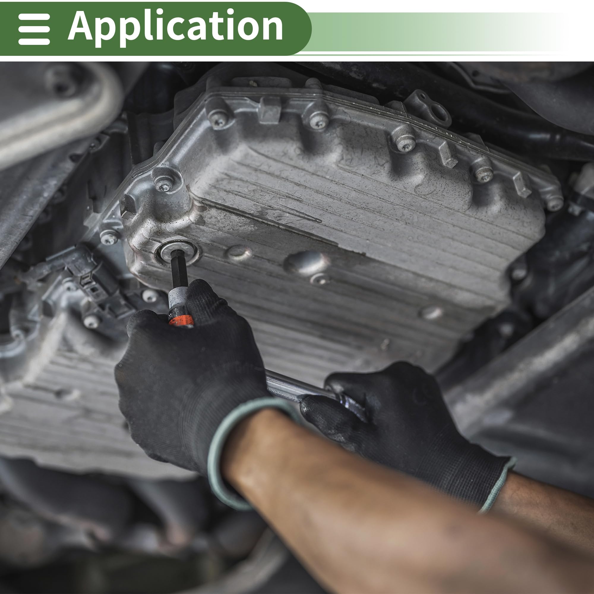 Miska olejowa do Audi A4 2,0 l 2009-2016 1 sztuka | Materiał żelazo, kolor czarny, numer OE 06H103600R/06H103600AA/06H103600G/06H103600P, zamiennik dla systemu smarnego