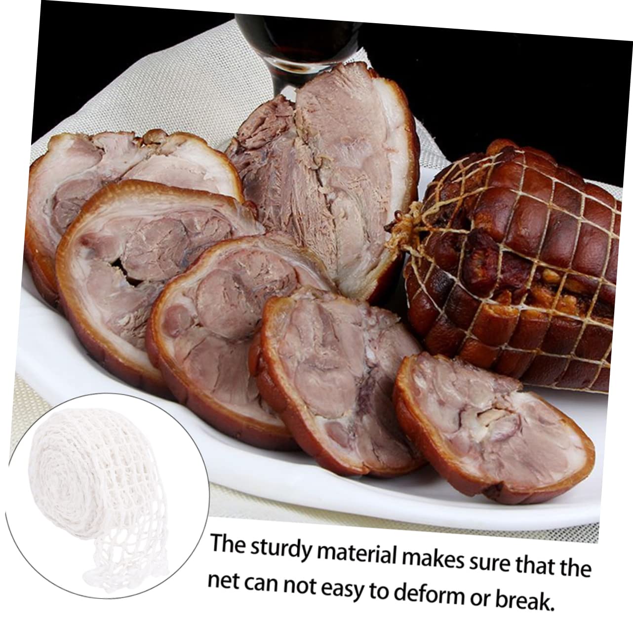 6 Mètres Coton Viande Net Jambon Saucisse Net Boucher Ficelle Rouleau