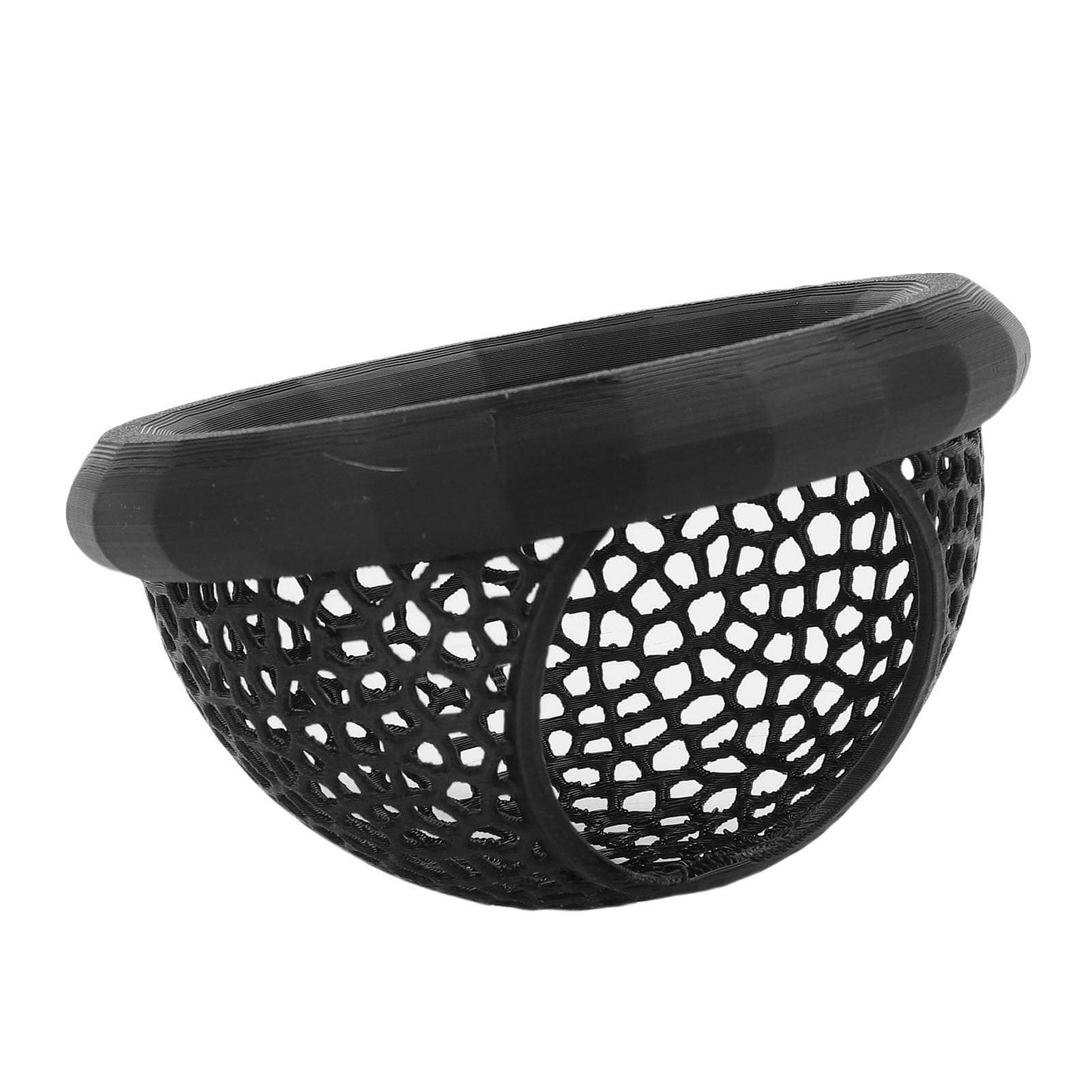 Zerodis Dekoracja Akwarium Akwaspape Dostarcza Kompaktowe Ryby Pływające Cave Aquarium Float Bedta Betta Play Side Hammock Fish Krewetki Pływające Schronienie do Zabawy (BLACK)