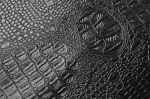 Wento Tela de piel de cocodrilo Tela de cuero de imitación Tela de cuero PU para tapicería