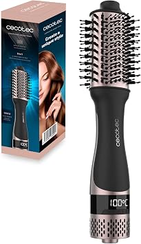 Cecotec Ceramiccare Unique Triangle 5 in 1 Air Brush, 1200W Power, Ceramic Head, 5 in 1, 360° Cable, Ionic Technology, Fast Hairstyles, No Frizz, Professional Style, Radiant Volume