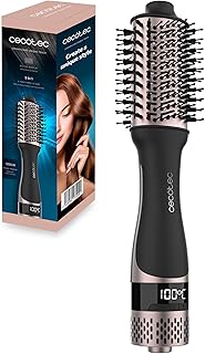 Cecotec Cepillo de Aire 5 En 1 Ceramiccare Unique Triangle. Potencia 1200W, Cabezal Cerámico, 5 En 1, Cable 360º, Tecnología Iónica, Peinados Rápidos, Sin Frizz, Estilo Profesional, Volumen Radiante
