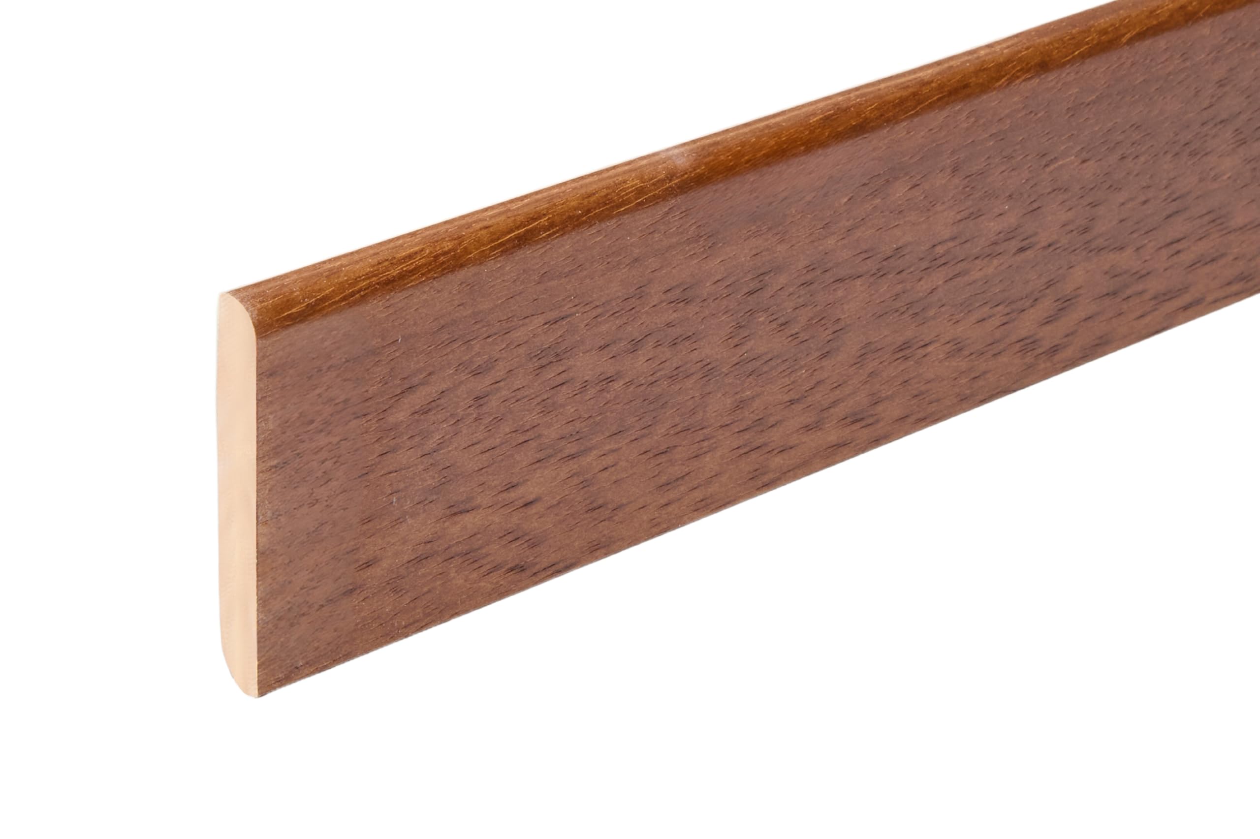 Hobby Legno Battiscopa in Legno Massello Tinto mm.70x10. Made in Italy