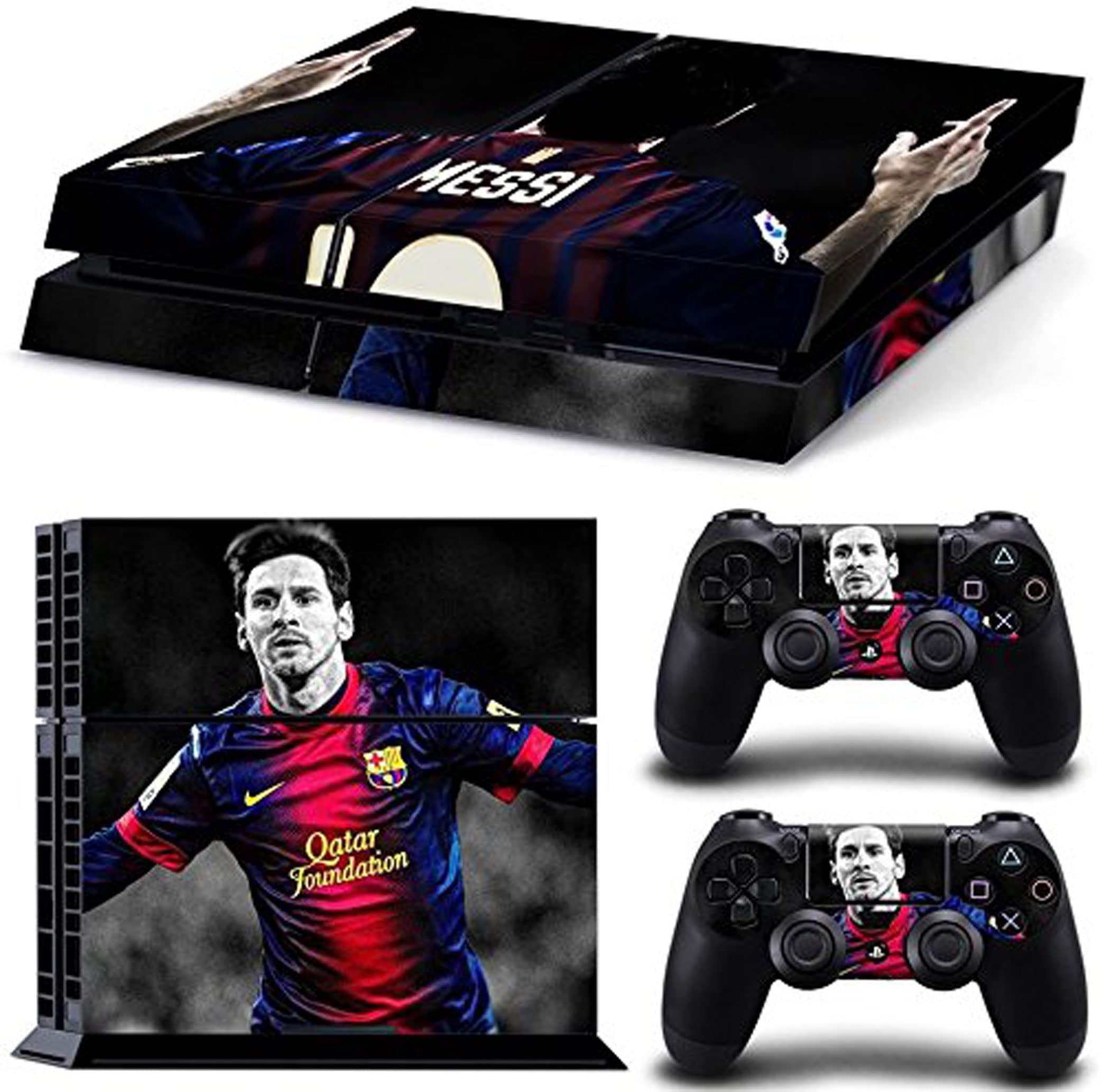Elton Soccer Football Theme 3M Skin Sticker Cover for PS4 Console and Controllers [video game] (B077SQDS8J) Amazon Price History, Amazon Price Tracker