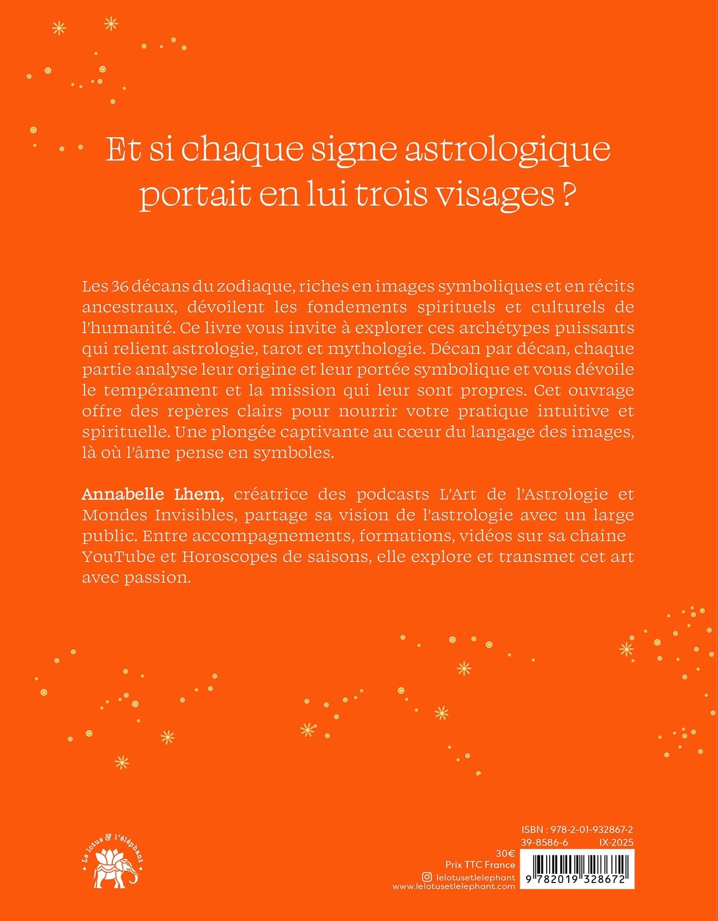 Les décans révélés: Une relecture des décans à la lumière du tarot