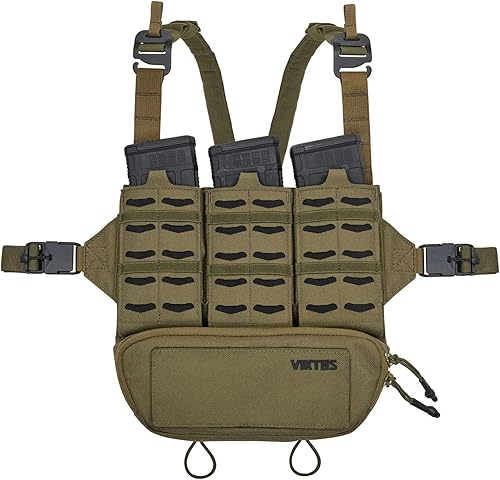 Miniatura 8 de VIKTOS Taculus MX Tactical Versátil Durable Ajustable Impermeable Elástica Correa EDC Chaleco Pecho Rig con bolsa para el vientre