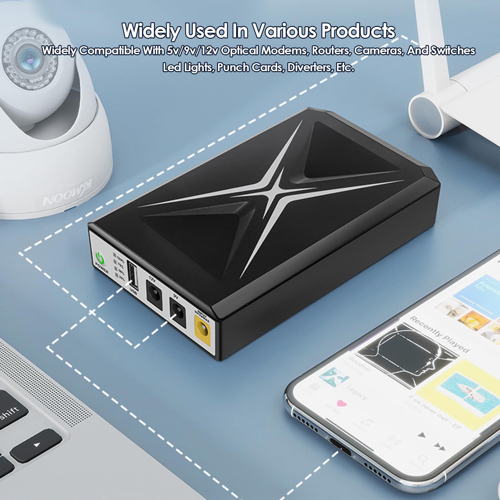 Amazon.com: UPS Battery, Supply for Security Camera Router Backup