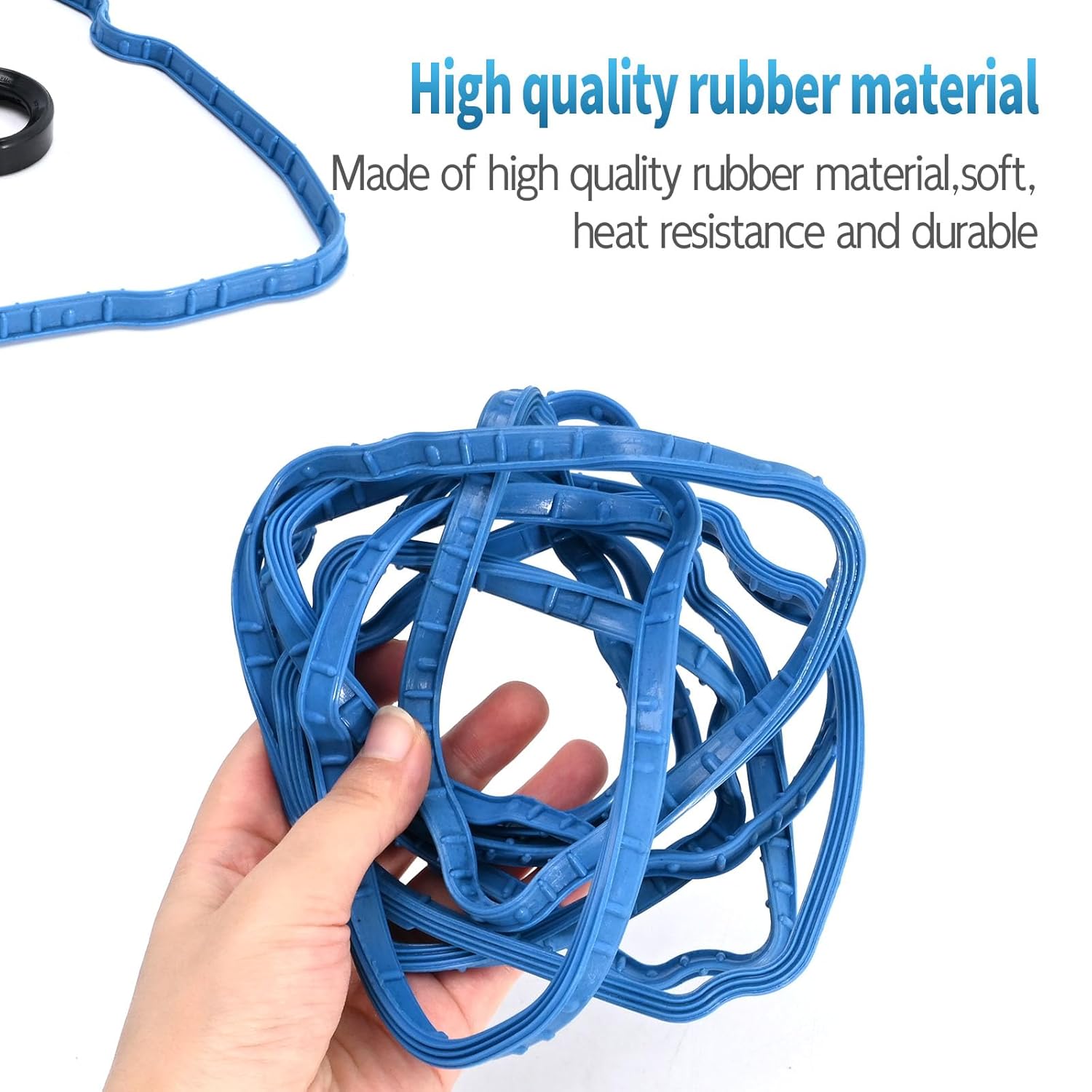 Valve Cover Gasket Replacement for VS50814R Compatible with Ford Edge Explorer F150 2011-2020 Mustang Transit 150 250 350 Lincoln Continental MKZ MKS MKT 2015-2017 Mobility MV-1