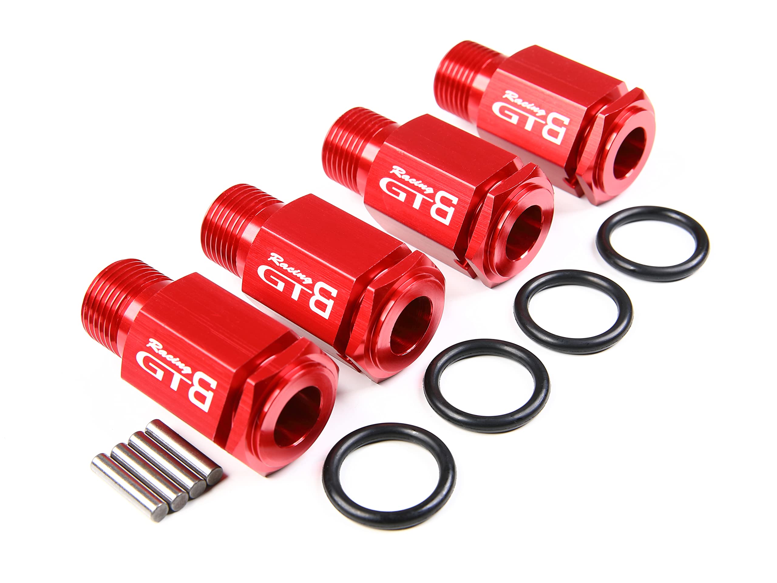 Amazon.com: GTBRacing CNC Aluminum 50mm Wheel Hub Extenders + Nut