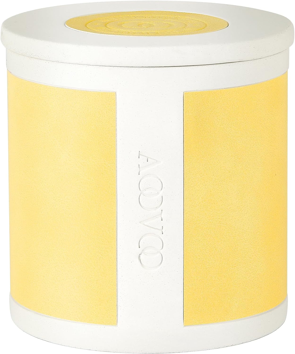 AOOVOO Scented Candles for Home – Wood Wick Unique Handmade Aesthetic Candle, Vanilla Cream Aromatherapy Candle Gifts for Women Men, Natural Soy Candles, 10 oz Concrete Jar Candle