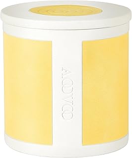 Scented Candles for Home - Wood Wick Unique Handmade Aesthetic Candle, Vanilla Cream Aromatherapy Candle Gifts for Women Men, Natural Soy Candles, 10 oz Concrete Jar Candle