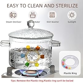 Baby Teething Toys Teething Rings Silicone Teethers for Babies 6-12 Months Baby Rattles & Plush Rings Sensory Toys for Soothing Sore Gums for Newborn Infant Essentials (Animals)