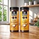 Bevzilla 200g Hazelnut & 200g Butterscotch Flavoured Instant Coffee Powder | Perfact For Espresso, Latte, Cappuccino | Hot & Cold Brews gallery image