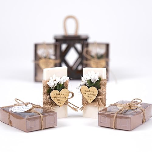 Miniatura 66 de HTF Pack of 5 Wedding Gifts Handmade Lavender Scented Mini Soap, Wedding Favors, Bridesmaid Gifts, Bridal Shower Gifts, Engagement Gifts, Wedding