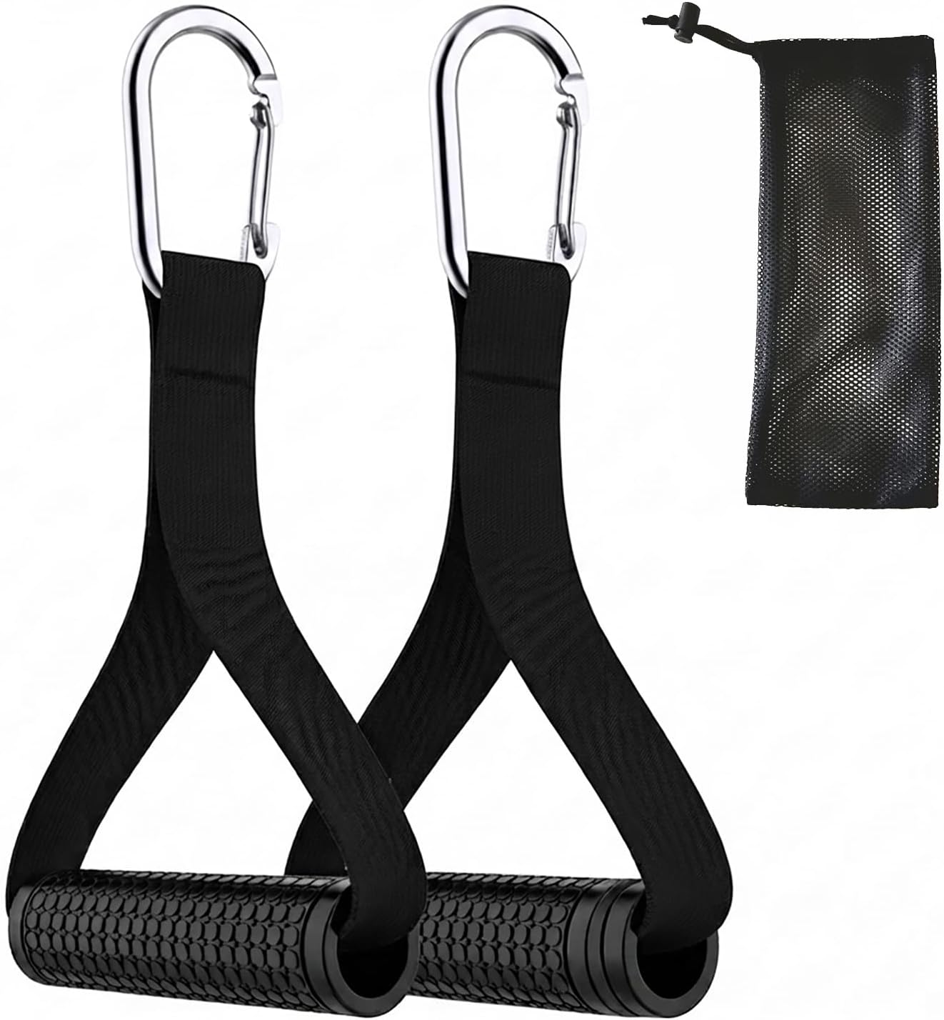 Oak-Sports Heavy Duty Exercise Handles for Cables Machine Attachments(Set of 2),Upgrade Resistance Band Handle,Replacement Fitness Equipment for Pilates,Yoga,Strength Trainer……