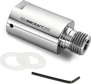 Wood Lathe Spindle Extenders with Thread 1-1/4"x8TPI, Move Your Chuck or Faceplate an Additional 3” Away From Lathe Headstock, Woodturning Tools.