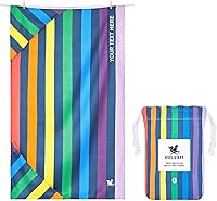 Vista 2 de Dock & Bay Toalla para mascotas - Toallas para perros superabsorbentes y de secado rápido con bolsa - 100% recicladas - Cachorros con orgullo