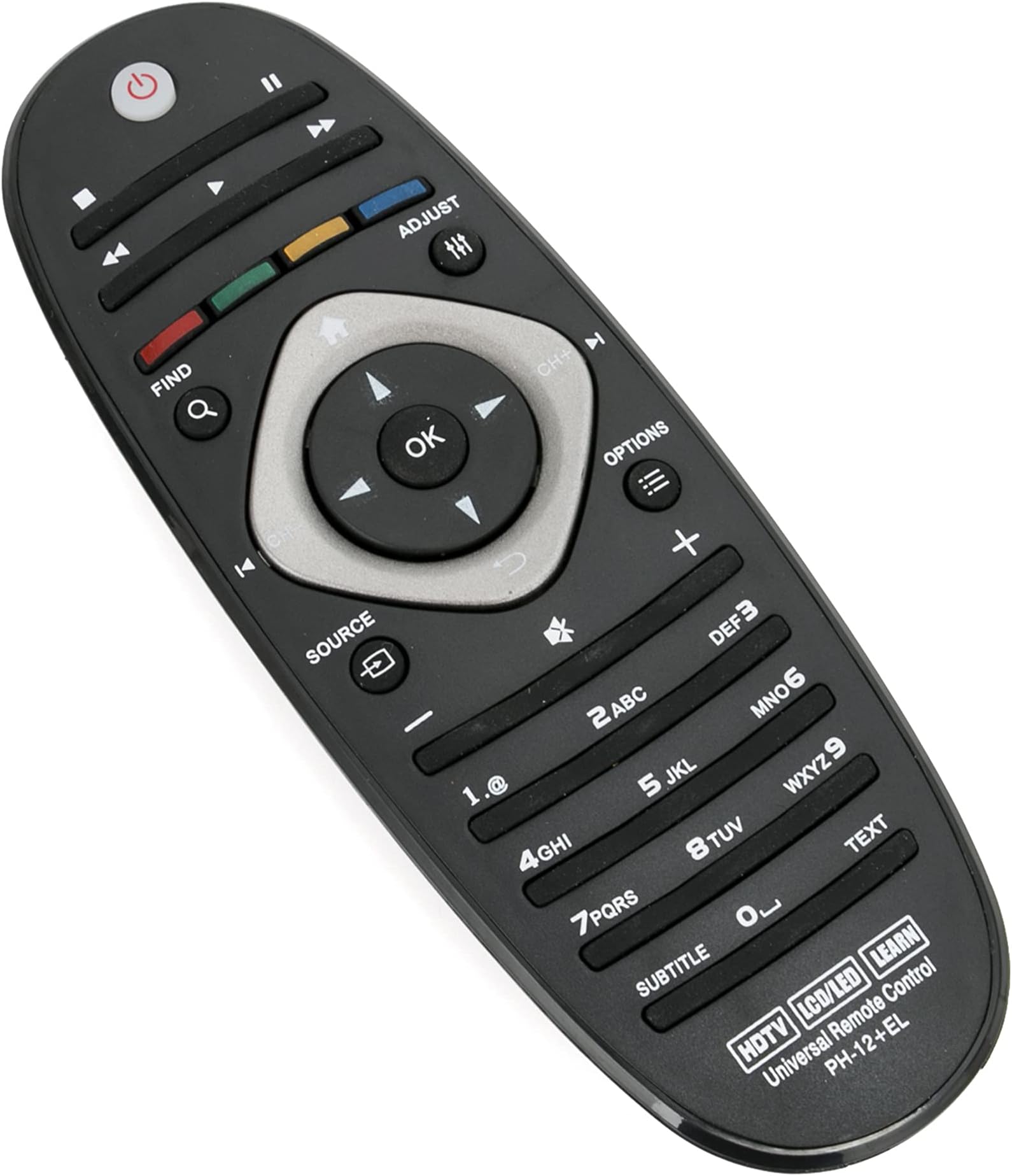 ALLIMITY PH-12 Replacement Remote Contro for Philips RC19036002 RC19039001 RC19042011 RC19042013 RC19335001 RC25109/01 RC4344-01H RCA10U81FX HT08-03-28 HT09-06-23 HT10-03-30 RC115300101 RC2023617/01