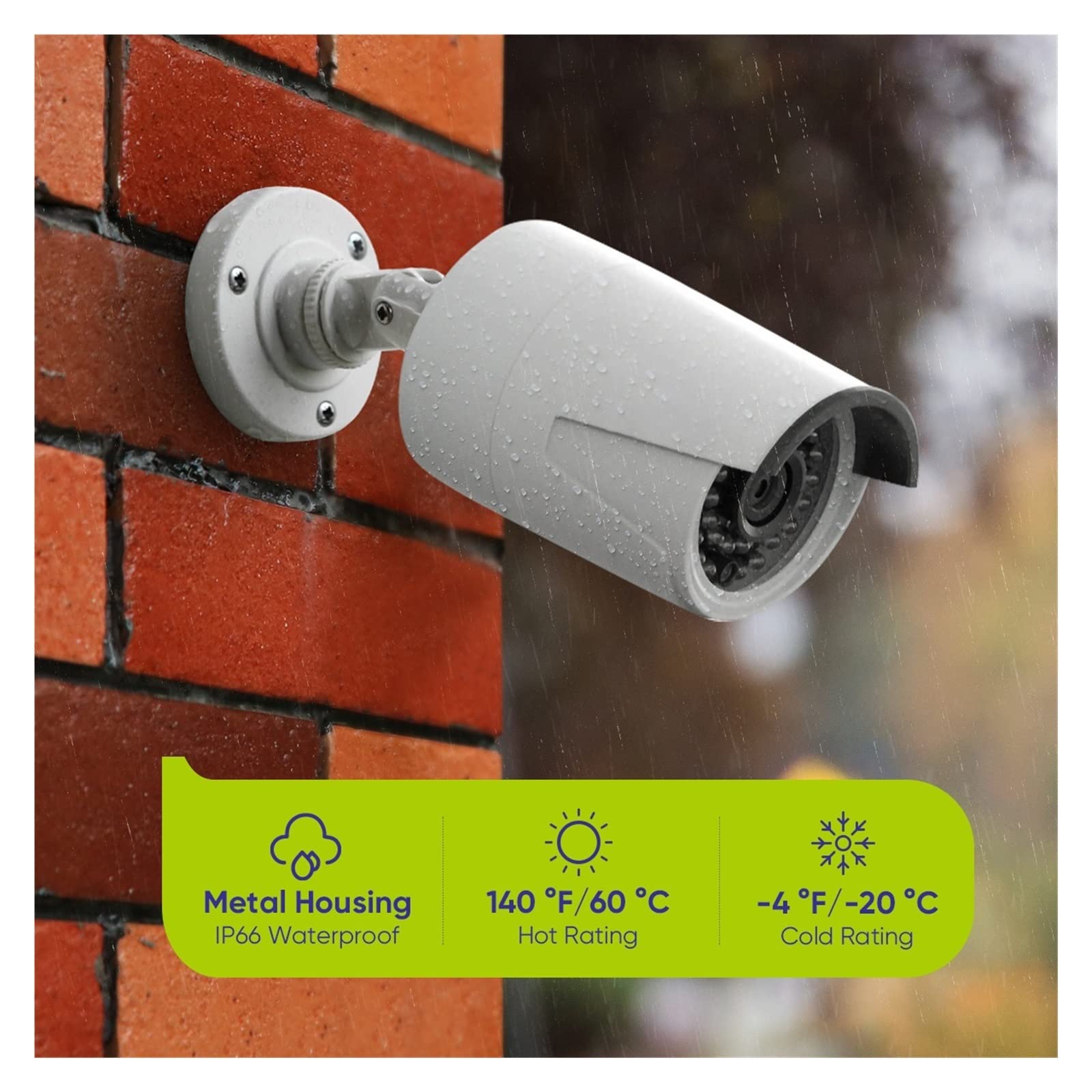 8CH 5MP HD POE Video Sicherheit Überwachung Kameras System 4PCS 5mp IP Kameras Outdoor Wetterfeste Hause NVR System (4T)
