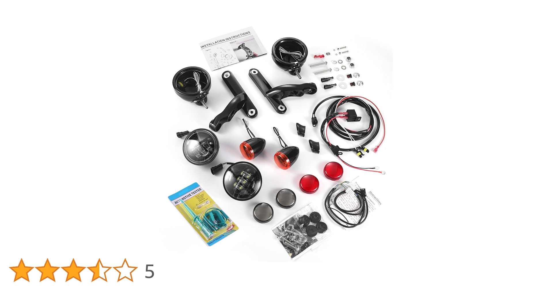 ハーレーダビットソンバットウイングライト付き Amazon.co.jp: TCT-MOTORPARTS バットウィング インナー