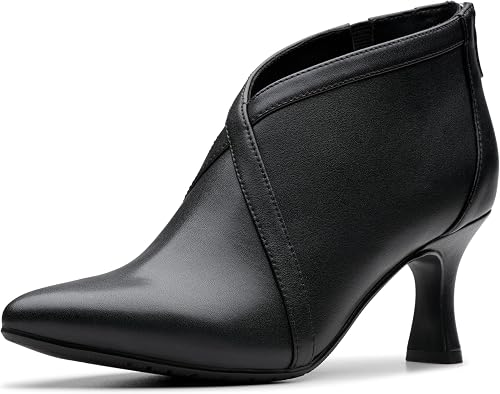Clarks Collection Women's Kataleyna Sol Pump, Black Leather, 6.5 M US