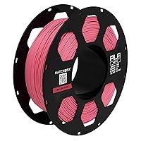 Vista 13 de HATCHBOX Filamento para impresora 3D PLA mate, precisión dimensional +/- 0.03 mm, carrete de 1 kg, 1.75 mm, gris ceniza