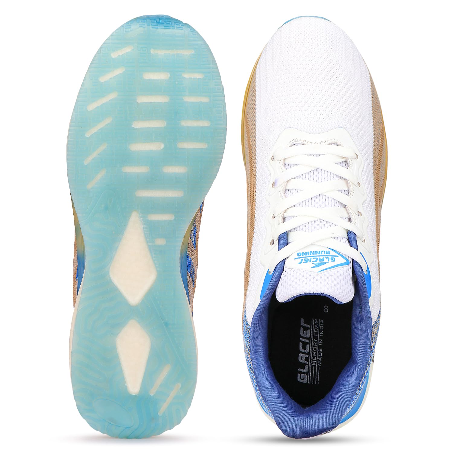 Shoefly Men's Sport Sneakers Shoes (Blue) 4