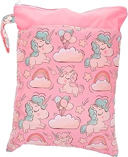 Yardenfun Saco De Armazenamento De Fraldas Organizador Do Bebê Para O Berçário Cesta De Troca De Bebê Sacos De Fraldas Secos E Molhados Fraldas Laváveis Para O Bebê Saco De Fraldas Saco