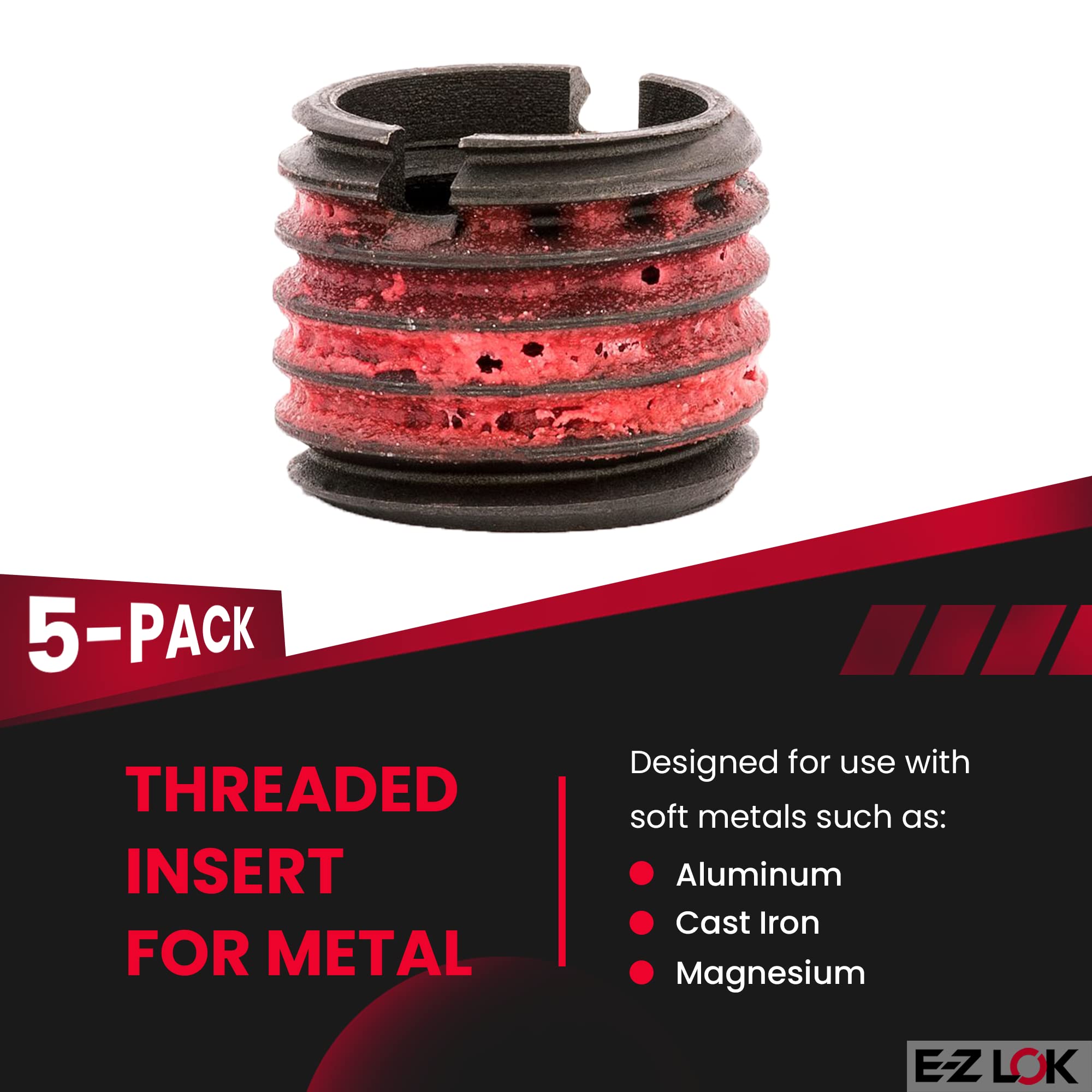 E-Z LOK Thread Inserts - Repair & Strengthen Metal Threads -2