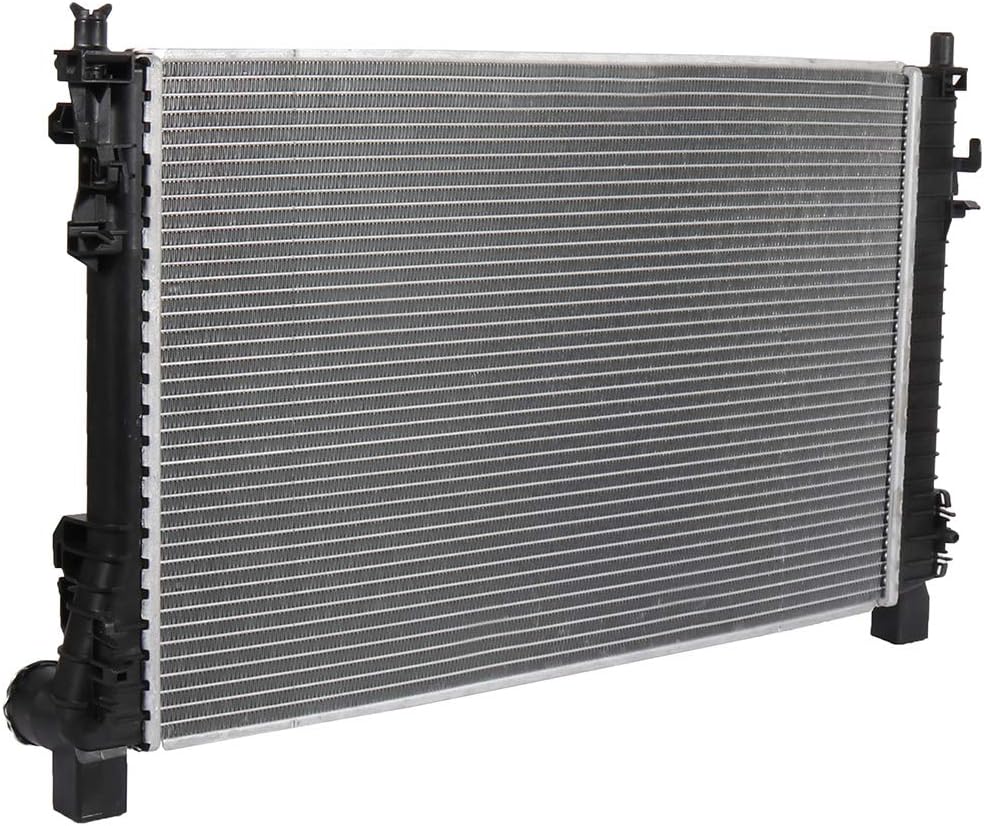 Automotive 2337 Replacement Aluminum Radiator for Me-rcedes-Benz C-230 4door Sedan 1.8L 2003-2005 for Me-rcedes-Benz C-32 AMG 4door Sedan 3.2L 2002-2004 KFKGF Front Complete Radiator