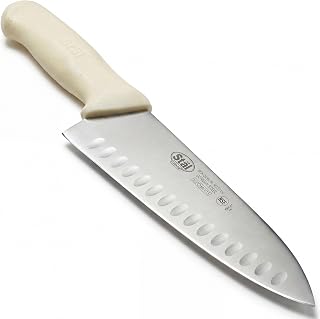 Winco 8" White Hollow Ground Chef's Knife