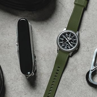 Barton Elite Silicone Watch Bands - Quick Release - Choose Color - 18mm, 19mm, 20mm, 21mm, 22mm, 23mm & 24mm Watch Straps (Stainless & Black Buckle Available)