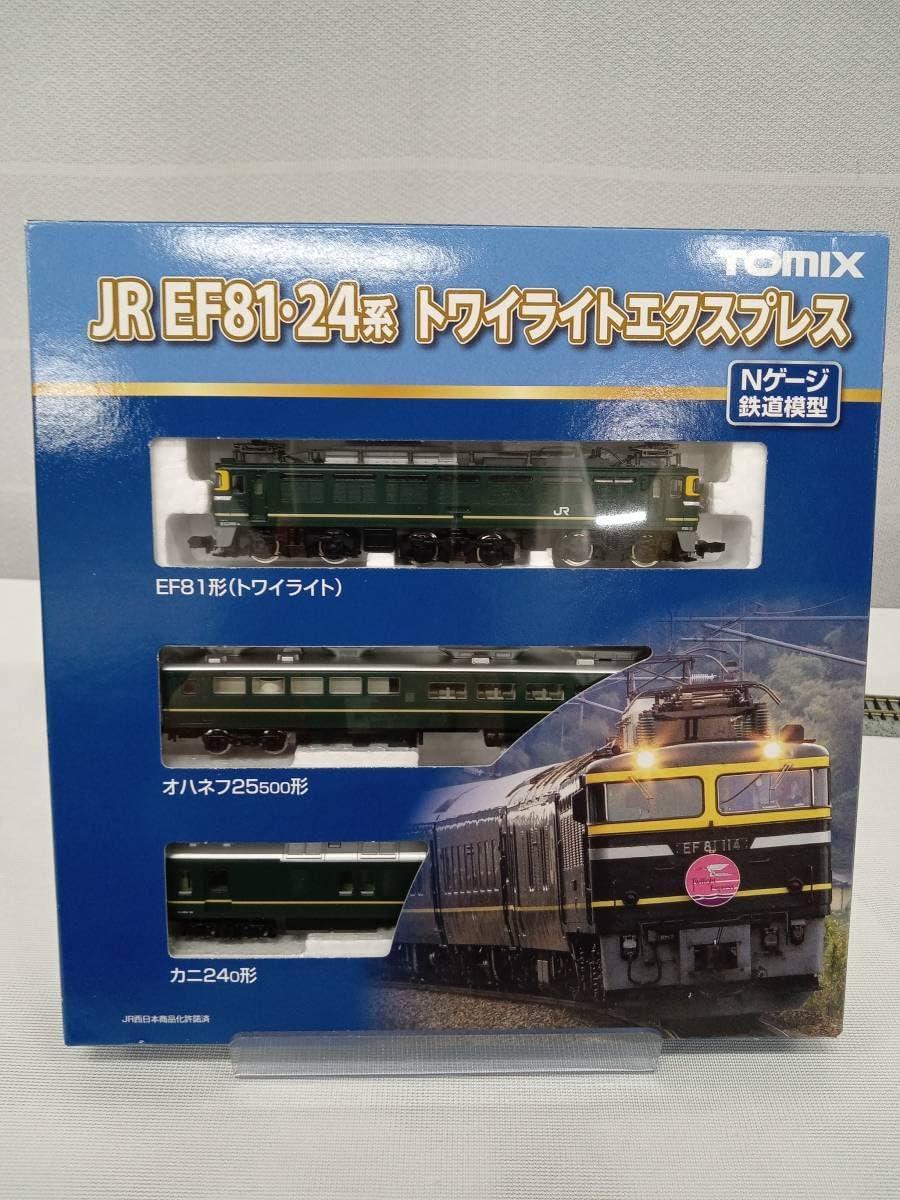TOMIX Nゲージ EF81・24系トワイライトエクスプレス基本セットA 3両
