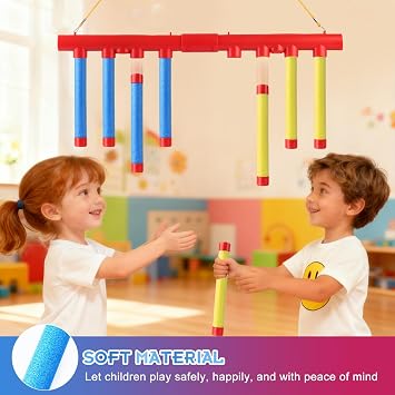 Catching Sticks Game, Drop It Catch It Reaction Game, 2 Player Drop Sticks Hand Speed Challenge Games, Fun Family Party Garden Games, Christmas Birthday Gifts