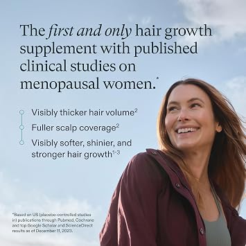 Nutrafol Women's Balance Hair Growth Supplements, Age 45+