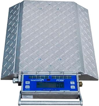 Intercomp, PT300 Wireless Solar Wheel Load Scale, 20Klb x 50lb, NTEP Class IIII