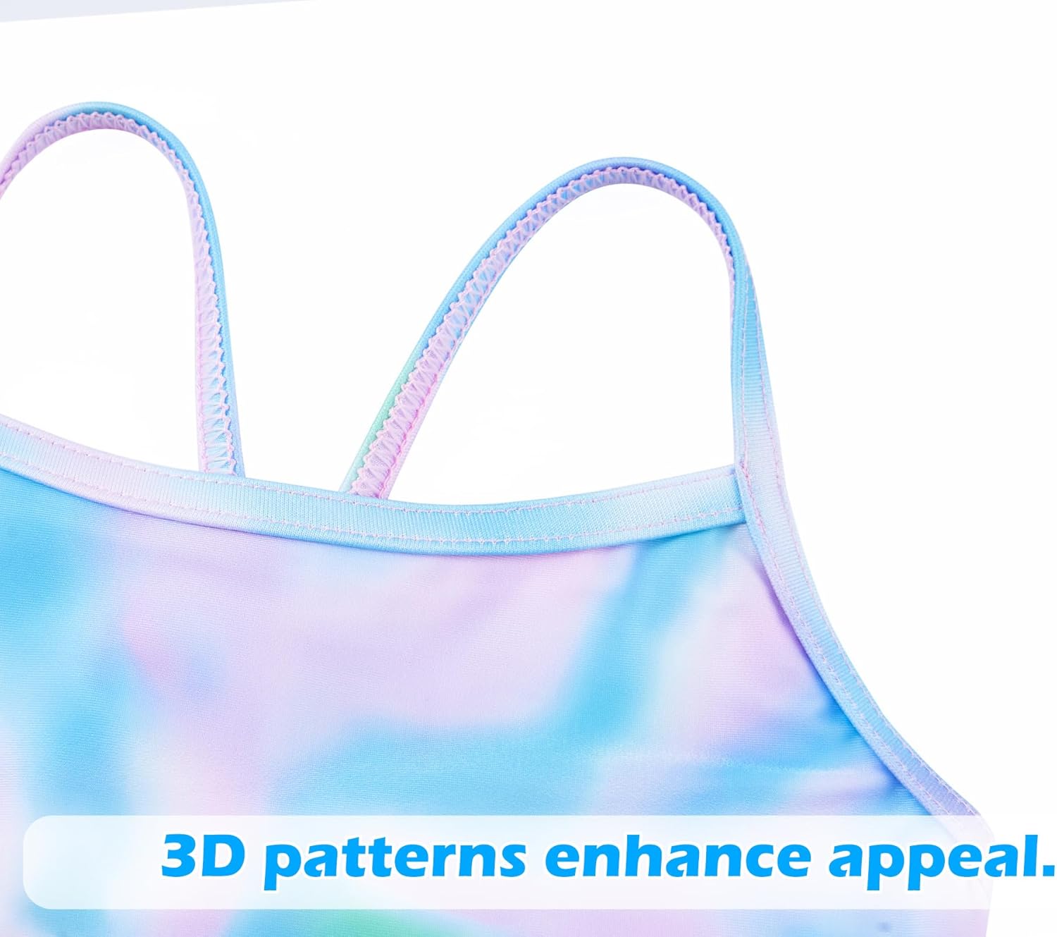 Snowheart Girls Swimsuit One-Piece Bathing Suits Multicolor Kids Sport Summer Beach Swimwear for 2-12 Years Old - Image 3