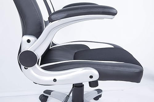 Miniatura 8 de Milan 4127-CCH - Silla de computadora, color negro, blanco