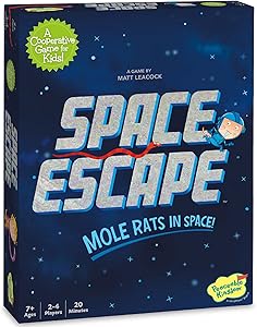 Peaceable Kingdom Space Escape – Cooperative Strategy Space Adventure Game by The Inventor of Pandemic – Use Teamwork to Win! – Great for Families with Kids Ages 7 & up