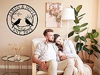 Vista 83 de Wedding Gifts for Couples 2025, Personalized Metal Name Signs, Custom Name Signs, Custom Family Name Sign, Last Name Sign, Monogram Letters Wall